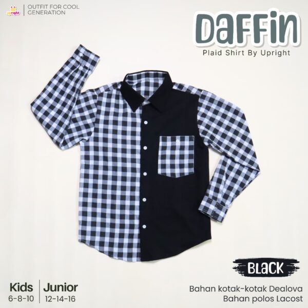 DAFFIN - BLACK DAFFIN KEMEJA