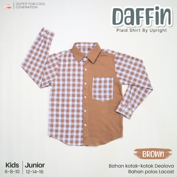 DAFFIN - BROWN DAFFIN KEMEJA