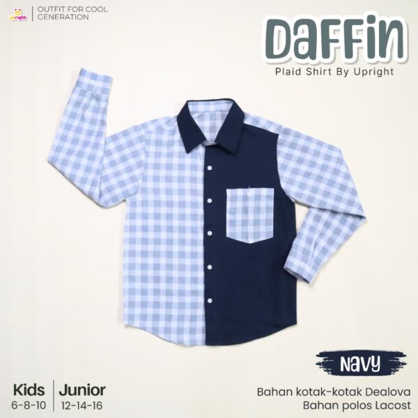 DAFFIN - NAVY DAFFIN KEMEJA